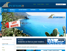 Tablet Screenshot of capovaticano.eu